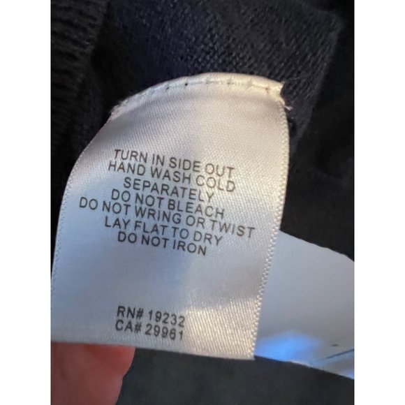 Alfred Dunner Blue Cardigan with Appliqué sequins embroidery, size XL - Picture 8 of 9